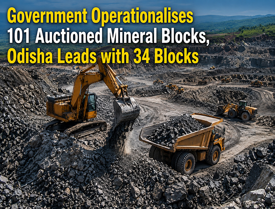 Govt Operationalises 101 Auctioned Mineral Blocks Since 2015 Amid Mining Reforms Push