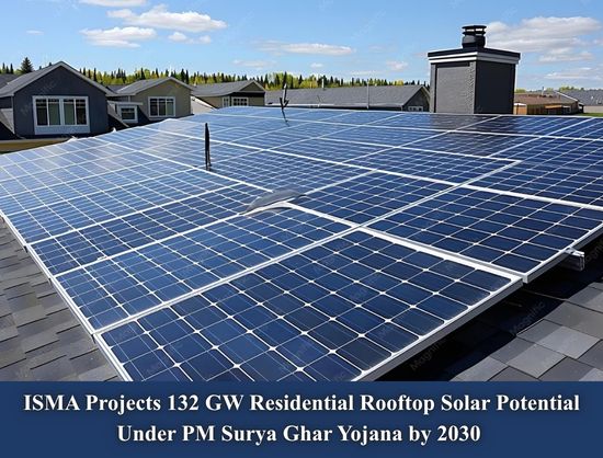 PM Surya Ghar Has 132 GW Potential, Says ISMA Report