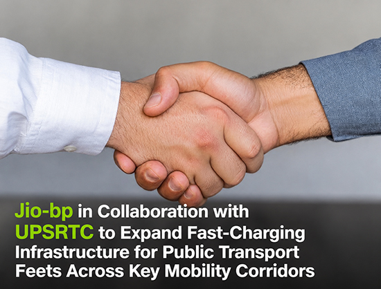 Jio-bp Partners with UPSRTC to Deploy EV Charging Infrastructure for Electric Bus Fleet