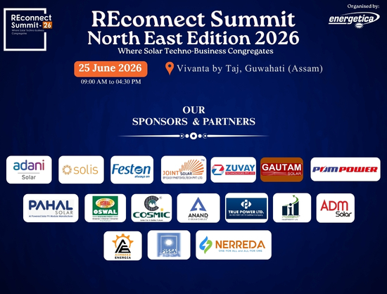 Energetica Brings REconnect to Guwahati on June 25 to Highlight Northeast India’s Clean Energy Growth
