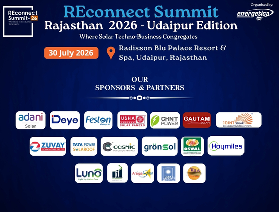Udaipur to Host Its First Major Solar Event – REconnect Summit Rajasthan on July 30