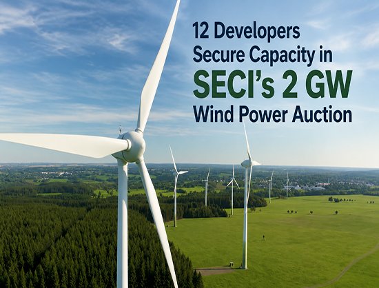Gentari, Datta, Torrent, Opera, EDF, Resolven, Purvah Among Winners in SECI’s 2 GW Wind Auction