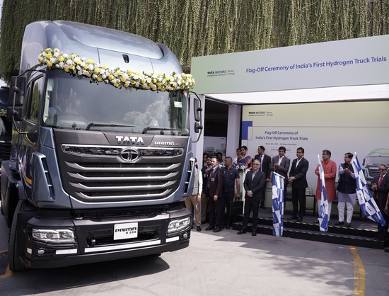 Tata Motors Launches Landmark Trials of Hydrogen-Powered Heavy-Duty Trucks in India