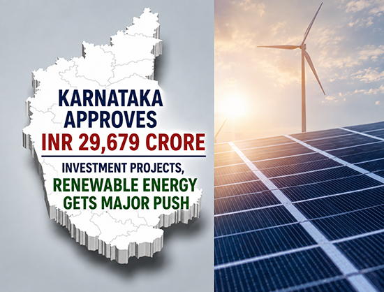 Karnataka Clears INR 29,679 Crore Investment Proposals, RE Projects Among Key Approvals