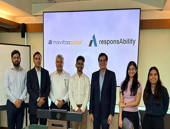 Navitas Secures USD 20 Million Growth Capital from responsAbility, Plans 2.2 GW Solar Cell Facility