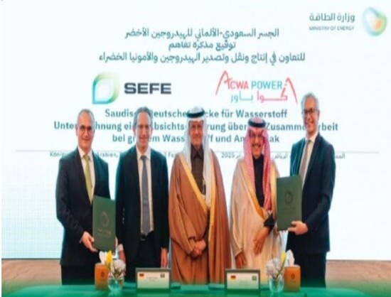 Saudi-German Partnership to Export Green Hydrogen