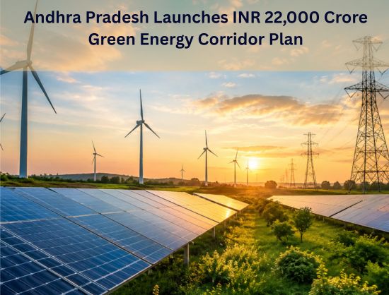 Andhra Pradesh Unveils INR 22,000 Crore Green Energy Corridor to Support 18 GW Renewable Capacity